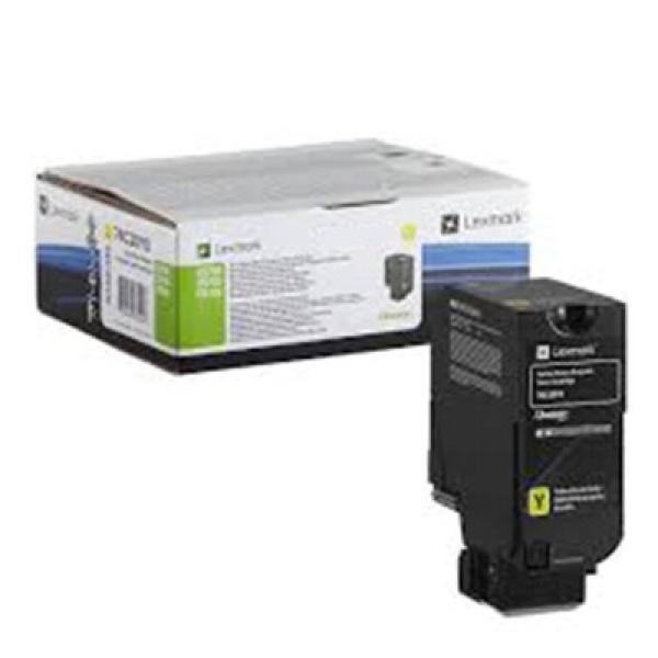 Toner Oryginalny Lexmark 74C2HY0 (74C2HY0) (Żółty) - DARMOWA DOSTAWA w 24h