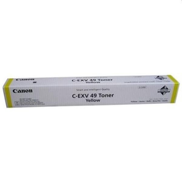 Toner Oryginalny Canon C-EXV 49 Y (8527B002) (Żółty) - DARMOWA DOSTAWA w 24h