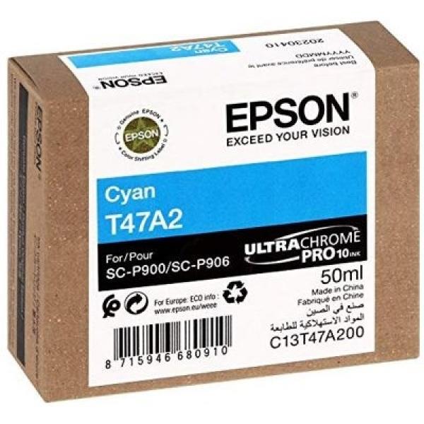 Tusz Oryginalny Epson T47A2 (C13T47A200) (Błękitny) - DARMOWA DOSTAWA w 24h