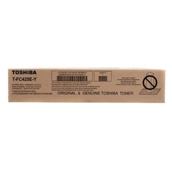 Toner Oryginalny Toshiba T-FC425E-Y (6AJ00000238) (Żółty) - DARMOWA DOSTAWA w 24h