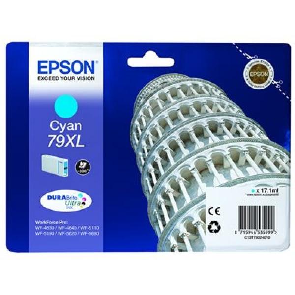 Tusz Oryginalny Epson T7902 (C13T79024010) (Błękitny) - DARMOWA DOSTAWA w 24h