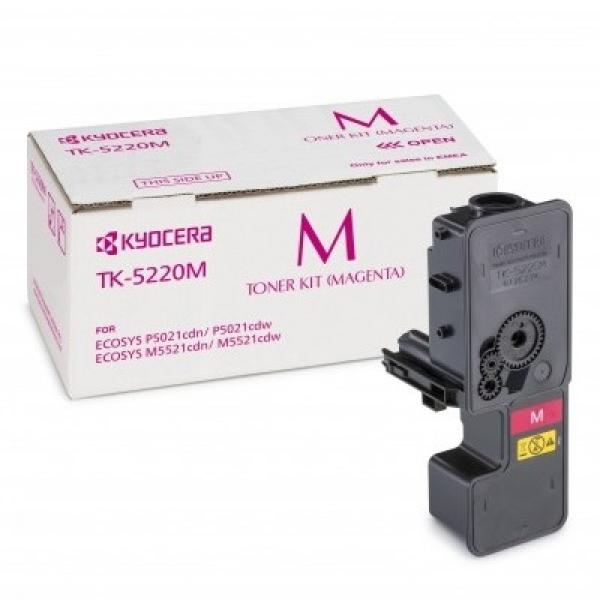 Toner Oryginalny Kyocera TK-5220M (1T02R9BNL1) (Purpurowy) - DARMOWA DOSTAWA w 24h