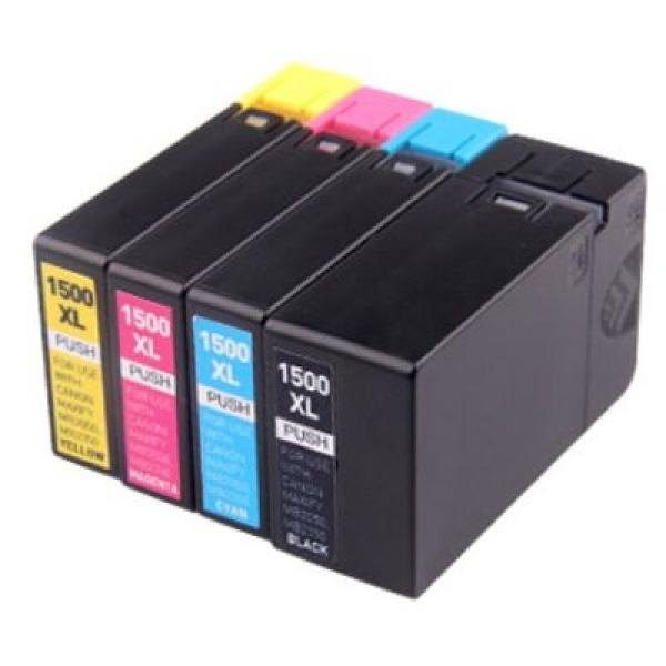 Tusze Zamienniki PGI-1500 XL CMYK do Canon (9182B004) (komplet) - DARMOWA DOSTAWA w 24h