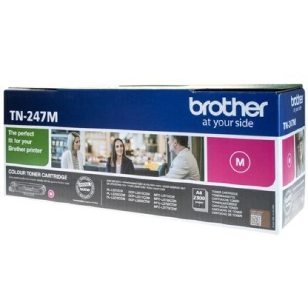 Toner Oryginalny Brother TN-247M (TN-247M) (Purpurowy) - DARMOWA DOSTAWA w 24h