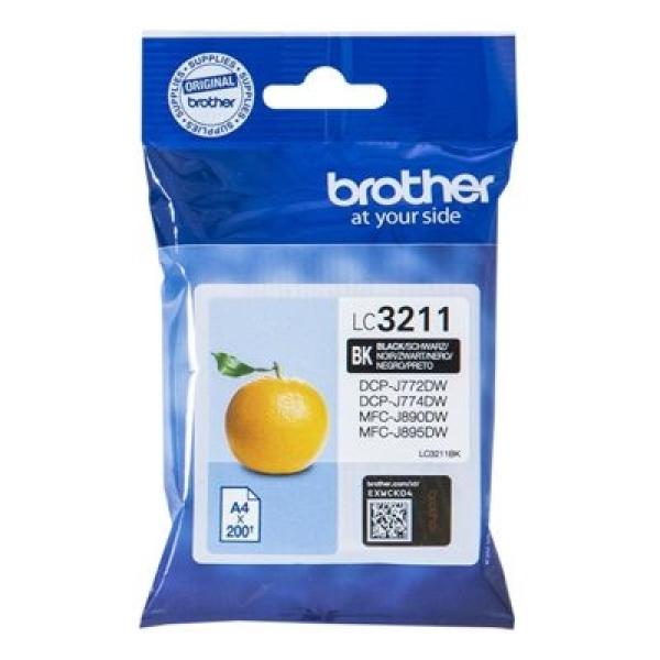 Tusz Oryginalny Brother LC-3211BK (LC-3211BK) (Czarny) - DARMOWA DOSTAWA w 24h