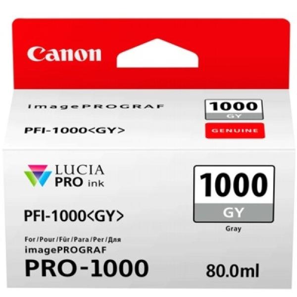 Tusz Oryginalny Canon PFI-1000GY (0552C001) (Szary) - DARMOWA DOSTAWA w 24h