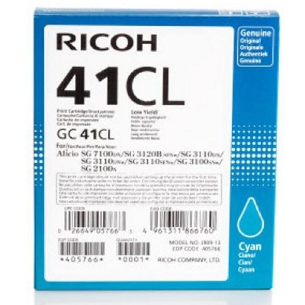 Tusz Oryginalny Ricoh GC-41CL (405766) (Błękitny) - DARMOWA DOSTAWA w 24h