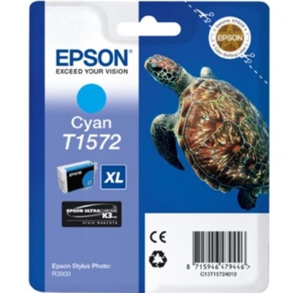 Tusz Oryginalny Epson T1572 (C13T15724010) (Błękitny) - DARMOWA DOSTAWA w 24h