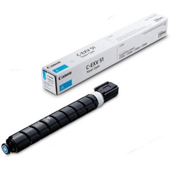 Toner Oryginalny Canon C-EXV51L C (0485C002) (Błękitny) - DARMOWA DOSTAWA w 24h