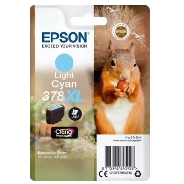 Tusz Oryginalny Epson 378 XL (C13T37954010) (Jasny błękitny) - DARMOWA DOSTAWA w 24h