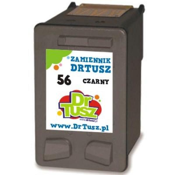 Tusz Zamiennik 56 do HP (C6656AE) (Czarny) - DARMOWA DOSTAWA w 24h