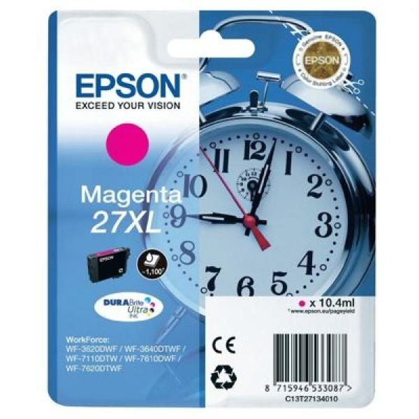 Tusz Oryginalny Epson 27 XL (C13T271340) (Purpurowy) - DARMOWA DOSTAWA w 24h