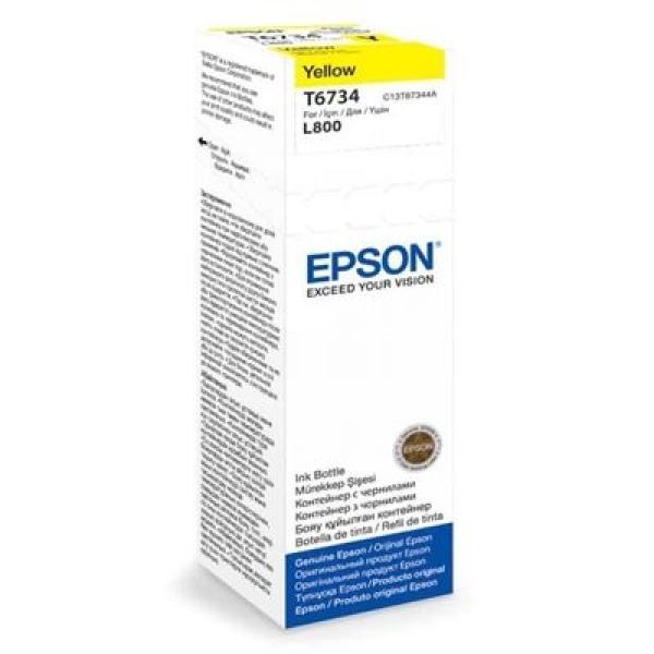 Tusz Oryginalny Epson T6734 (C13T67344A) (Żółty) - DARMOWA DOSTAWA w 24h