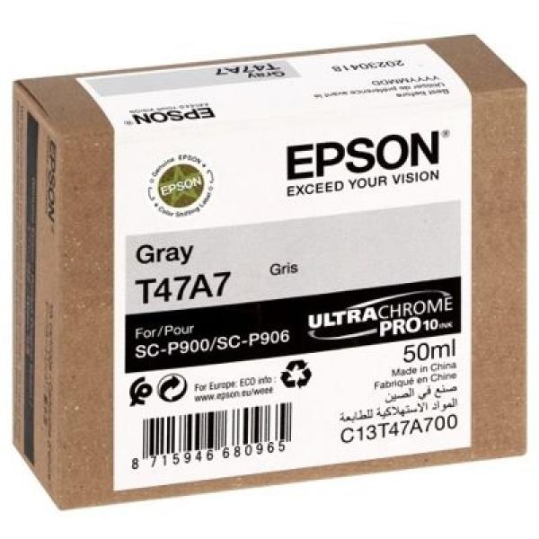 Tusz Oryginalny Epson T47A7 (C13T47A700) (Szary) - DARMOWA DOSTAWA w 24h