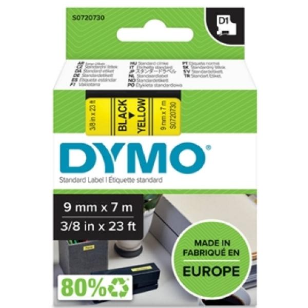 Taśma Barwiąca Oryginalna DYMO D1-40918 (D1-40918) (Żółty) (9 mm, 7 m) - DARMOWA DOSTAWA w 24h