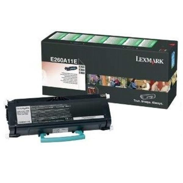 Toner Oryginalny Lexmark E260A11E (E260A11E) (Czarny) - DARMOWA DOSTAWA w 24h