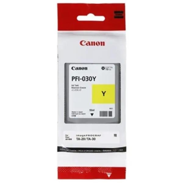 Tusz Oryginalny Canon PFI-030Y (3492C001) (Żółty) - DARMOWA DOSTAWA w 24h