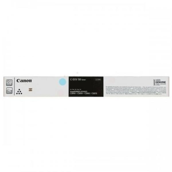 Toner Oryginalny Canon C-EXV 58L C (3767C002) (Błękitny) - DARMOWA DOSTAWA w 24h