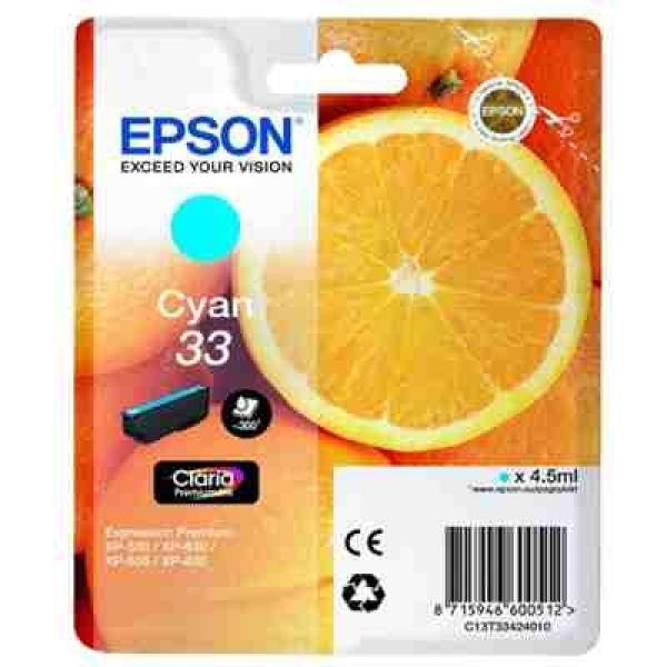 Tusz Oryginalny Epson T3342 (C13T33424012) (Błękitny) - DARMOWA DOSTAWA w 24h