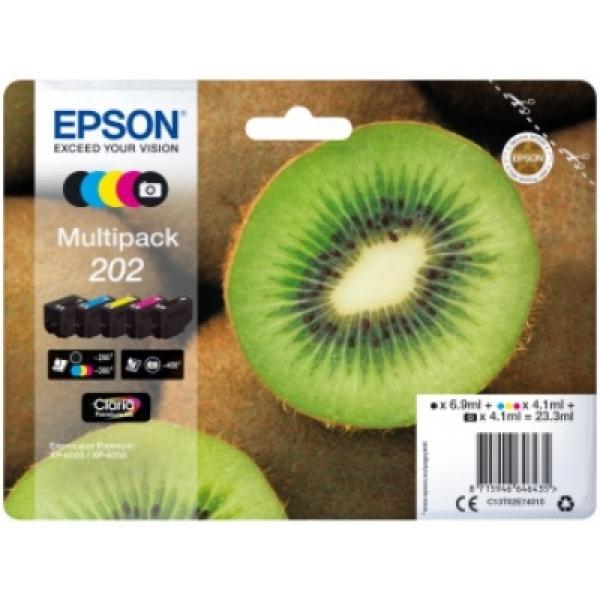 Tusze Oryginalne Epson 202 (C13T02E74010) (komplet) - DARMOWA DOSTAWA w 24h