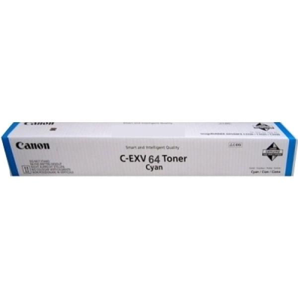 Toner Oryginalny Canon C-EXV 64 C (5754C002) (Błękitny) - DARMOWA DOSTAWA w 24h