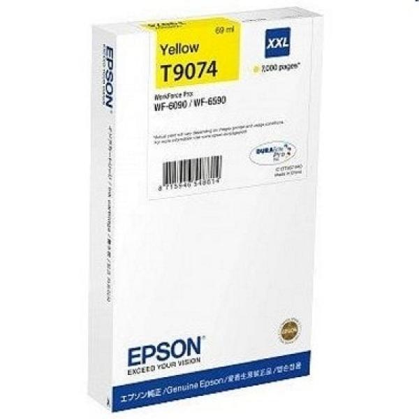 Tusz Oryginalny Epson T9074 (C13T907440) (Żółty) - DARMOWA DOSTAWA w 24h