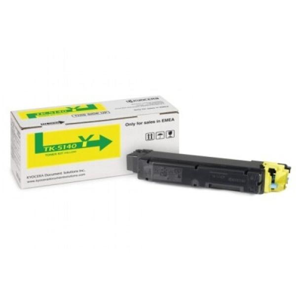 Toner Oryginalny Kyocera TK-5140Y (1T02NRANL0) (Żółty) - DARMOWA DOSTAWA w 24h