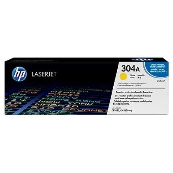 Toner Oryginalny HP 304A (CC532A) (Żółty) - DARMOWA DOSTAWA w 24h