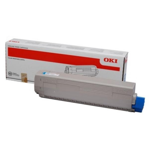 Toner Oryginalny Oki C822 (44844615) (Błękitny) - DARMOWA DOSTAWA w 24h