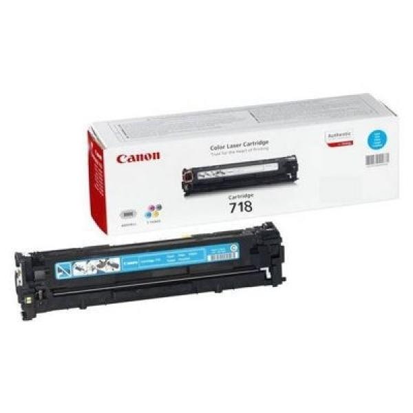 Toner Oryginalny Canon CRG-718 C (2661B002AA, 2661B011AA) (Błękitny) - DARMOWA DOSTAWA w 24h