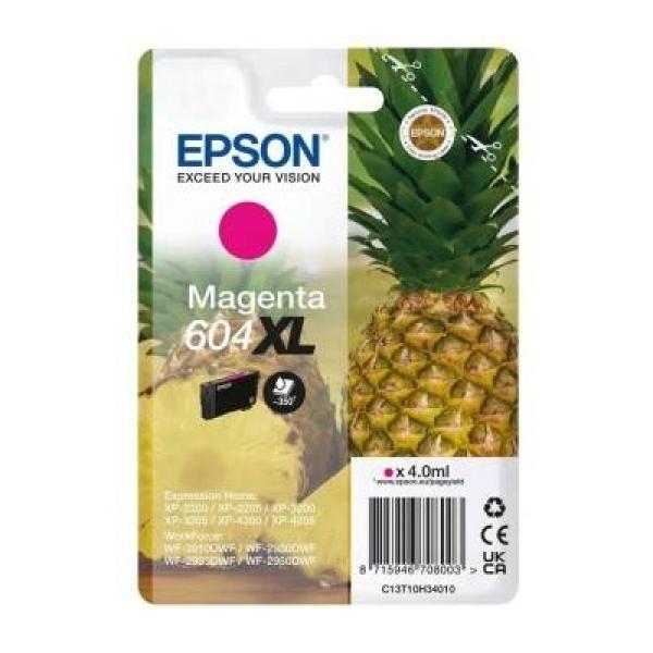 Tusz Oryginalny Epson 604 XL (C13T10H34010) (Purpurowy) - DARMOWA DOSTAWA w 24h