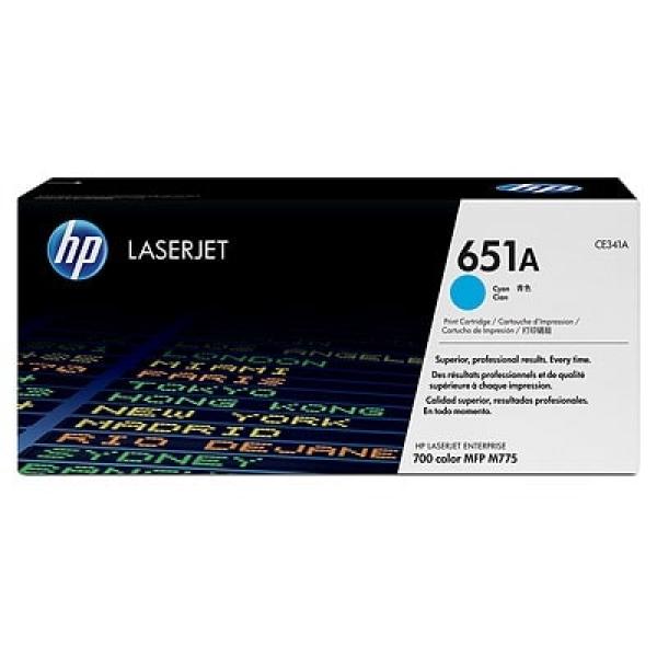 Toner Oryginalny HP 651A (CE341A) (Błękitny) - DARMOWA DOSTAWA w 24h