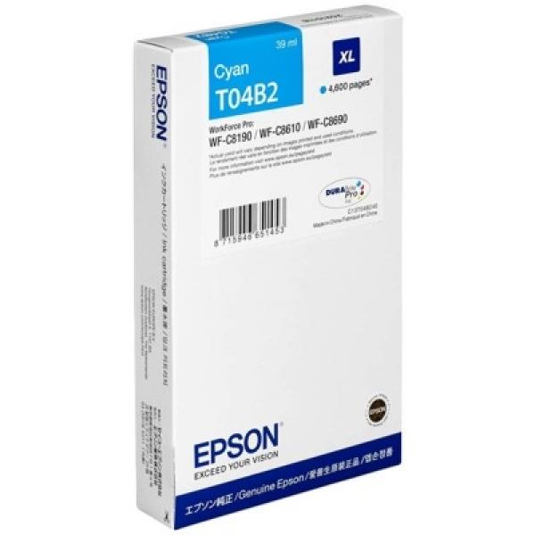 Tusz Oryginalny Epson T04B2 XL (C13T04B240) (Błękitny) - DARMOWA DOSTAWA w 24h