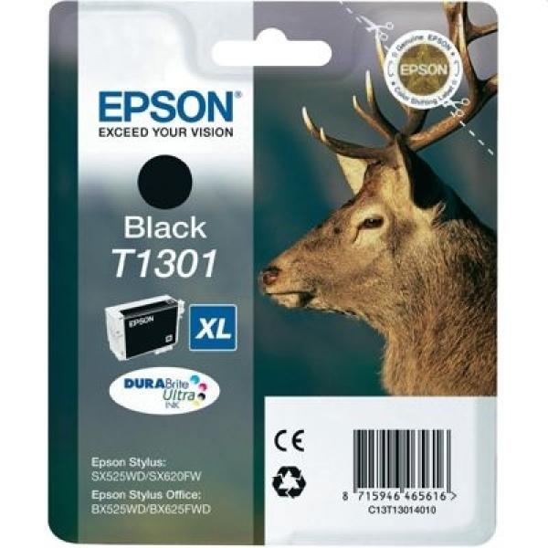 Tusz Oryginalny Epson T1301 (C13T13014010) (Czarny) - DARMOWA DOSTAWA w 24h