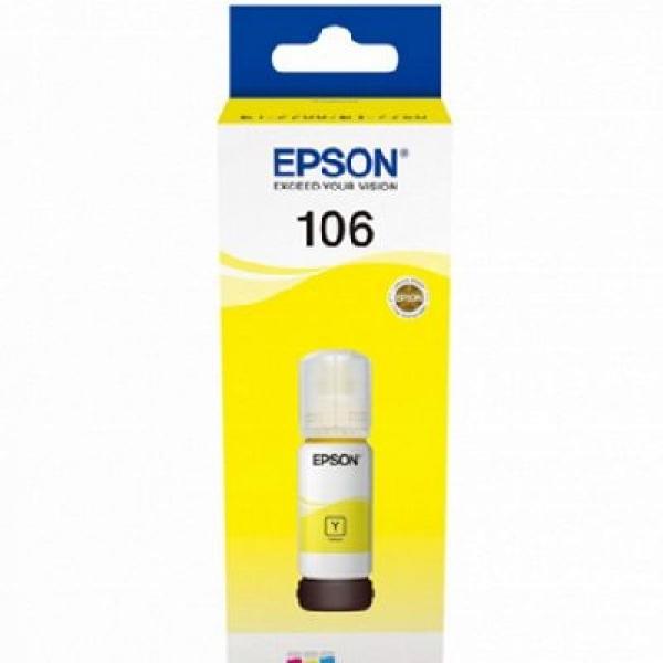 Tusz Oryginalny Epson 106 (C13T00R440) (Żółty) - DARMOWA DOSTAWA w 24h