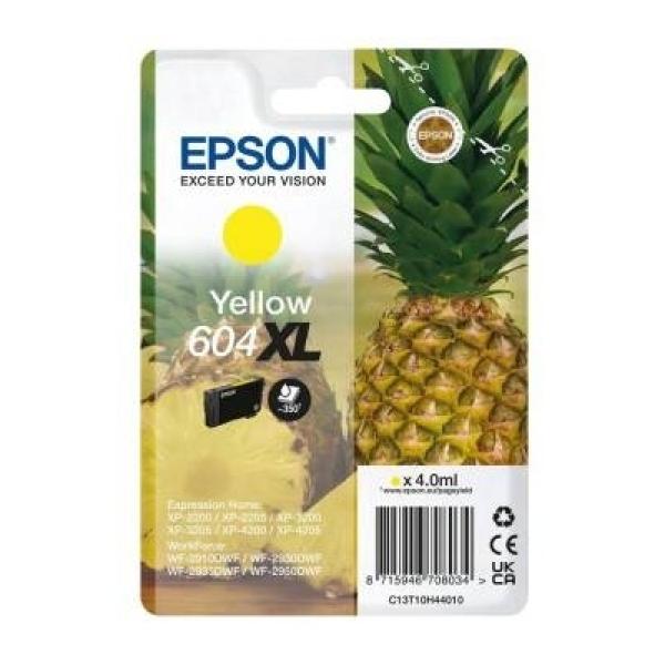 Tusz Oryginalny Epson 604 XL (C13T10H44010) (Żółty) - DARMOWA DOSTAWA w 24h