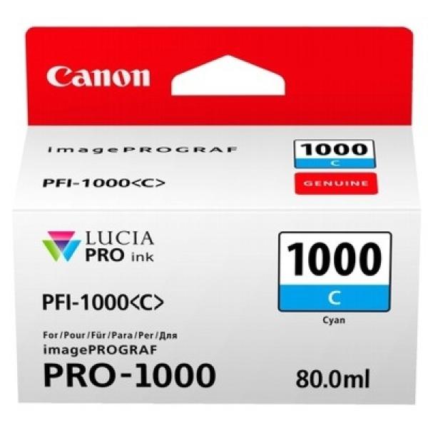 Tusz Oryginalny Canon PFI-1000C (0547C001) (Błękitny) - DARMOWA DOSTAWA w 24h