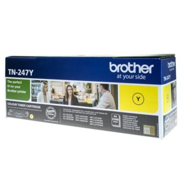 Toner Oryginalny Brother TN-247Y (TN-247Y) (Żółty) - DARMOWA DOSTAWA w 24h