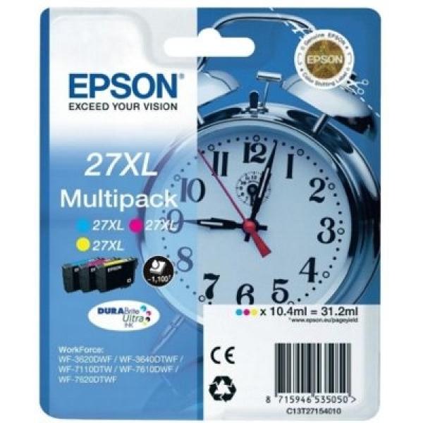 Tusze Oryginalne Epson 27 XL (C13T271540) (trójpak) - DARMOWA DOSTAWA w 24h