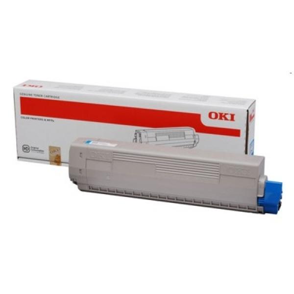 Toner Oryginalny Oki C831/841 (44844507) (Błękitny) - DARMOWA DOSTAWA w 24h