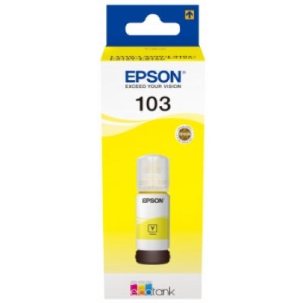 Tusz Oryginalny Epson 103 (C13T00S44A) (Żółty) - DARMOWA DOSTAWA w 24h