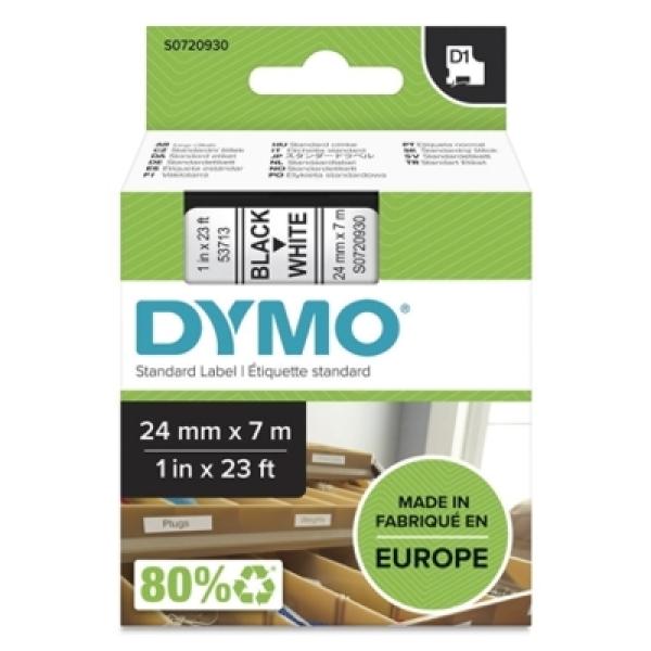 Taśma Barwiąca Oryginalna DYMO D1-53713 (D1-53713) (Biały) (24 mm, 7 m) - DARMOWA DOSTAWA w 24h