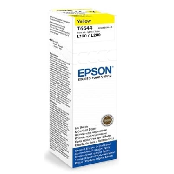 Tusz Oryginalny Epson T6644 (C13T66444) (Żółty) - DARMOWA DOSTAWA w 24h