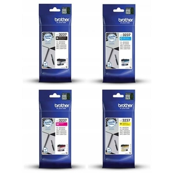 Tusze Oryginalne Brother LC-3237 CMYK (LC-3237VAL) (komplet) - DARMOWA DOSTAWA w 24h
