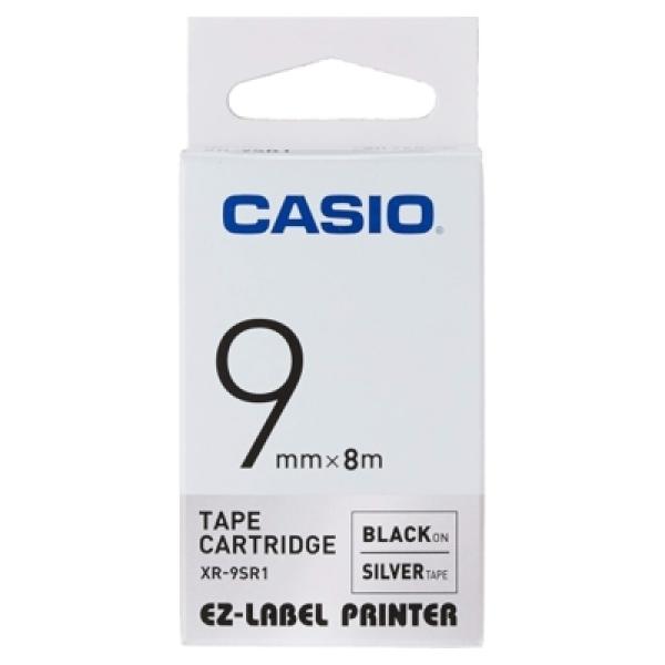 Taśma Barwiąca Oryginalna Casio XR-9WE1 (XR9WE1) (Biały) (9 mm, 8 m) - DARMOWA DOSTAWA w 24h
