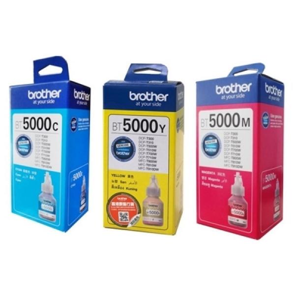 Tusze Oryginalne Brother BT-5000 CMY (BT5000CLVAL) (trójpak) - DARMOWA DOSTAWA w 24h