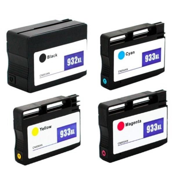 Tusze Zamienniki 932 XL/933 XL do HP (C2P42AE) (komplet) - DARMOWA DOSTAWA w 24h