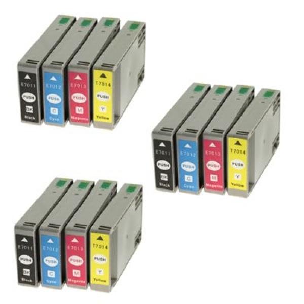 3x Tusze Zamienniki T7015 do Epson (C13T071540A0) (komplet) - DARMOWA DOSTAWA w 24h