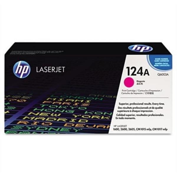 Toner Oryginalny HP 124A (Q6003A) (Purpurowy) - DARMOWA DOSTAWA w 24h