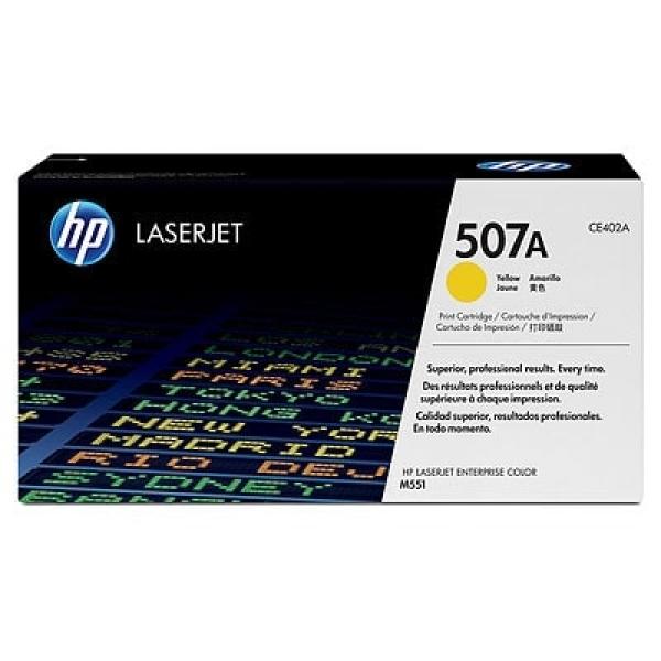 Toner Oryginalny HP 507A (CE402A) (Żółty) - DARMOWA DOSTAWA w 24h